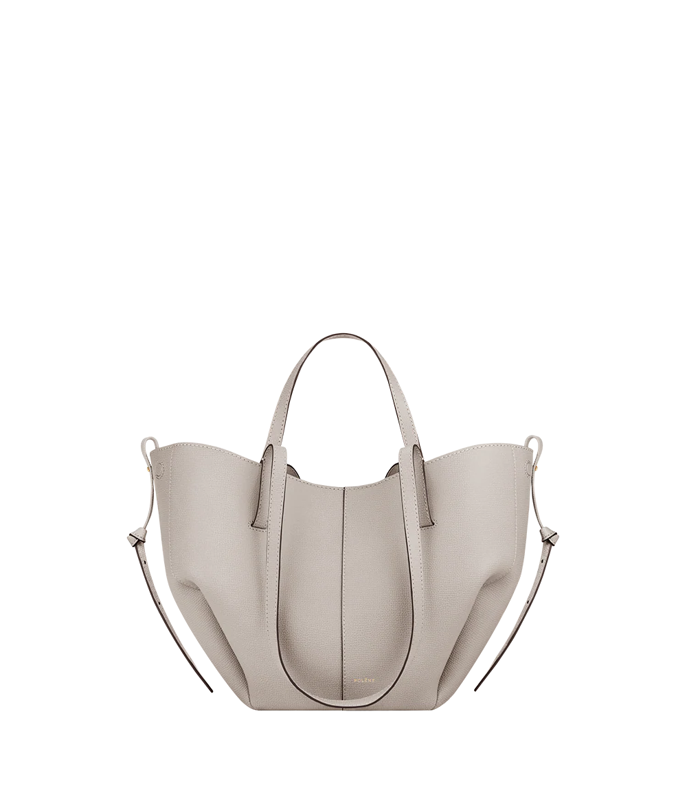 Cyme Mini - Nebel Genarbtes Leder