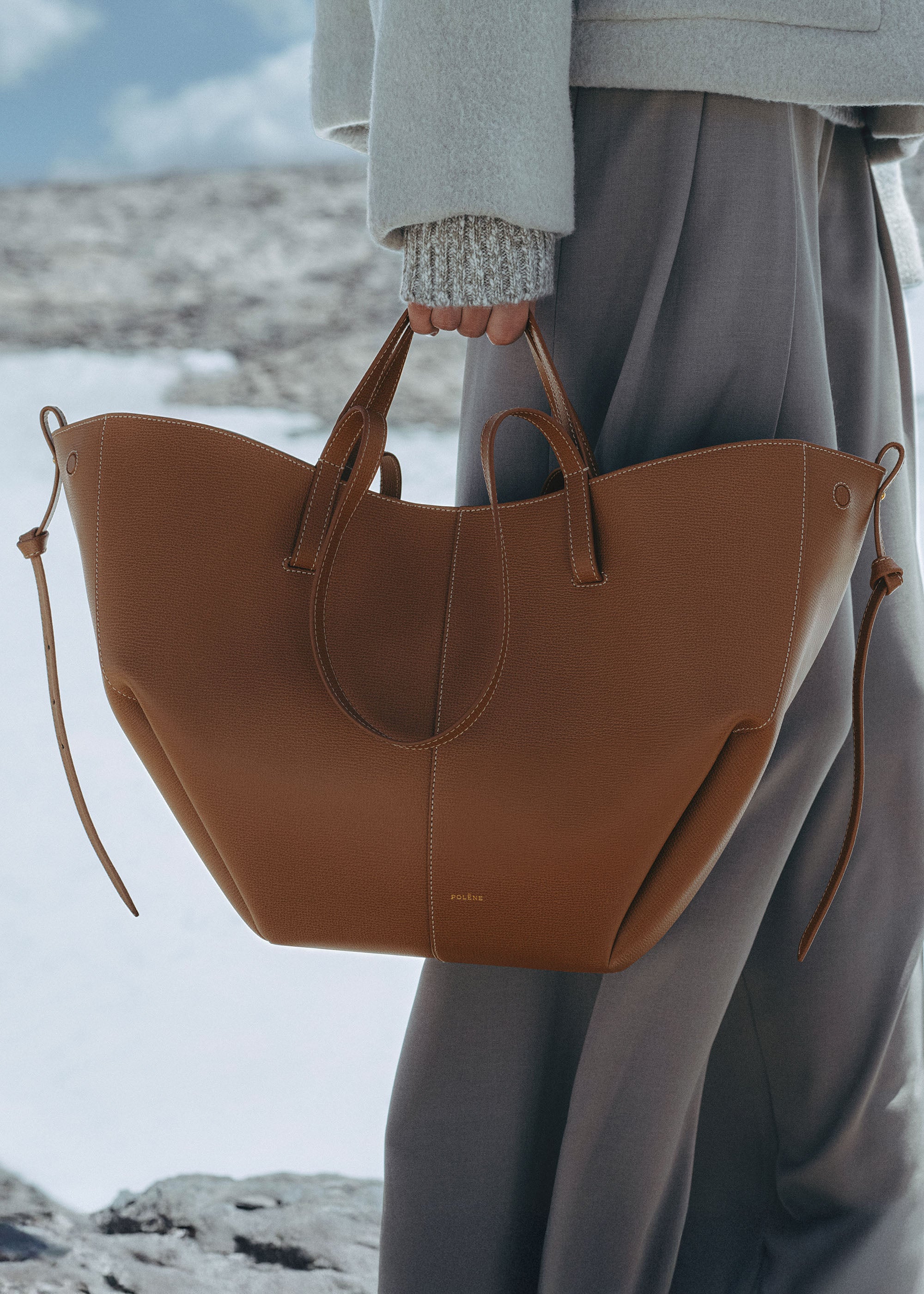 Cyme - Camel Genarbtes Leder - Image 2