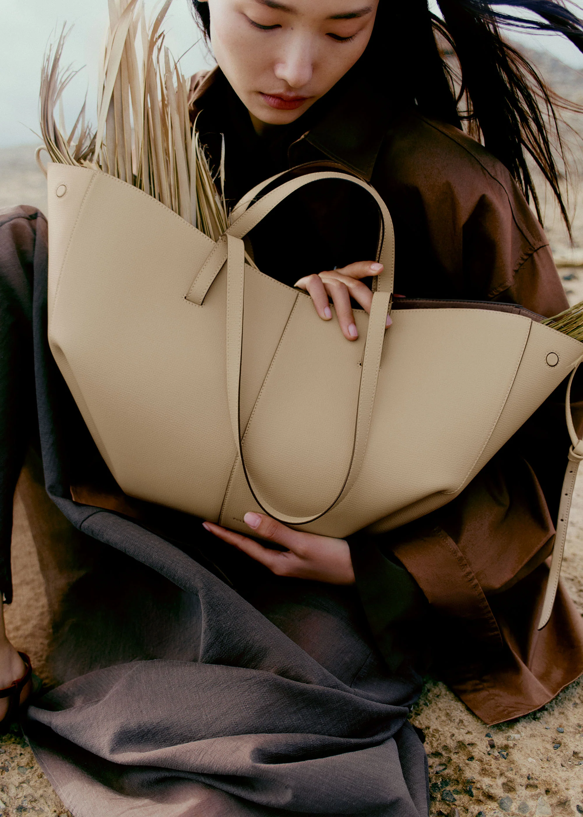 Cyme - Sand Genarbtes Leder - Image 2