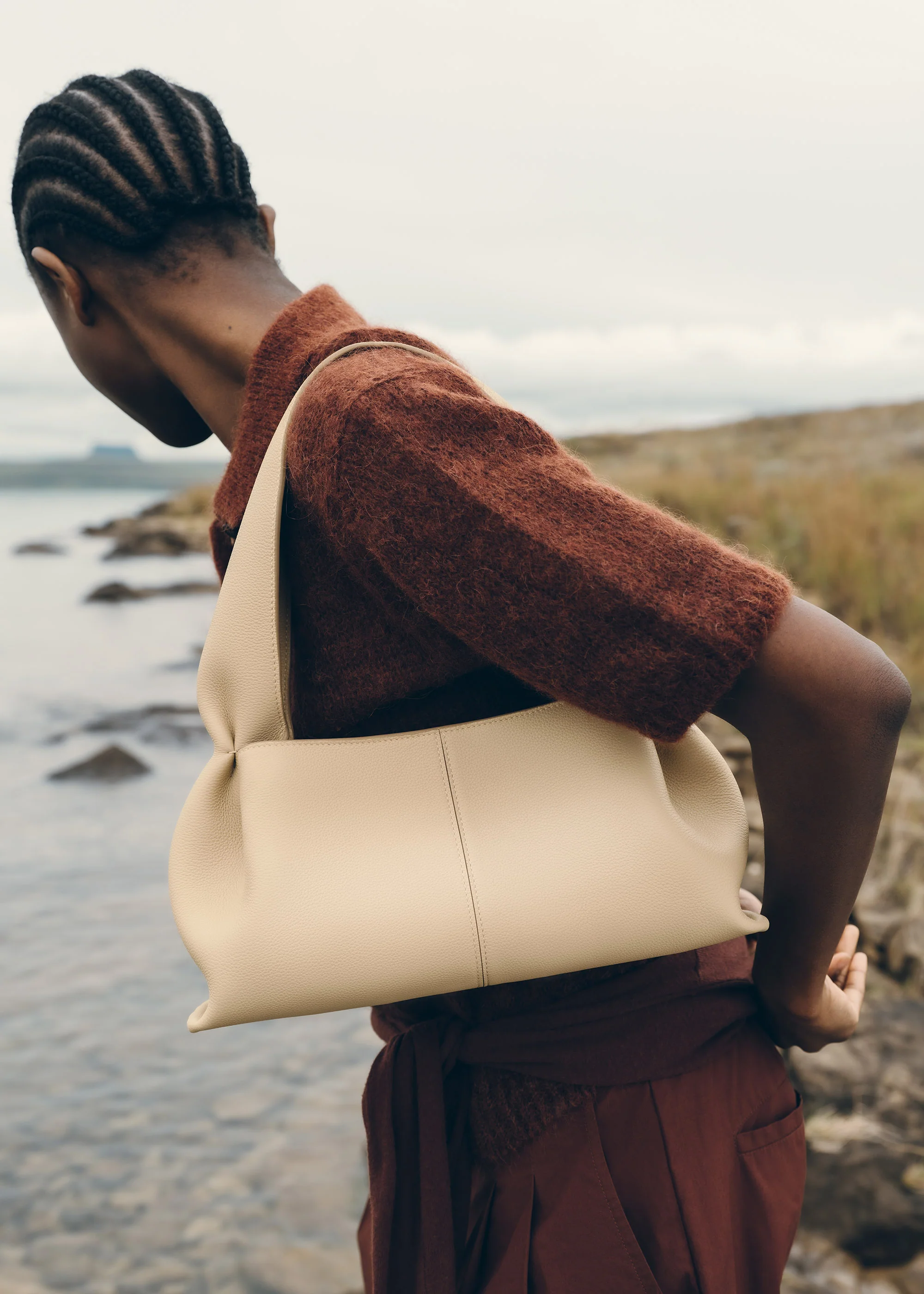 Numéro Neuf East West - Sand Genarbtes Leder - Image 3