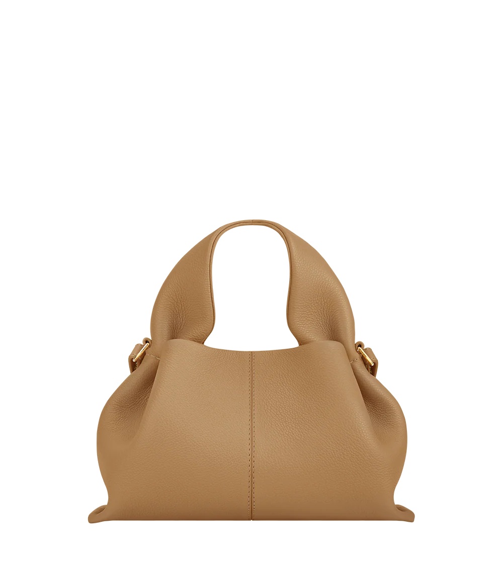 Numéro Neuf Mini - Ocker Genarbtes Leder