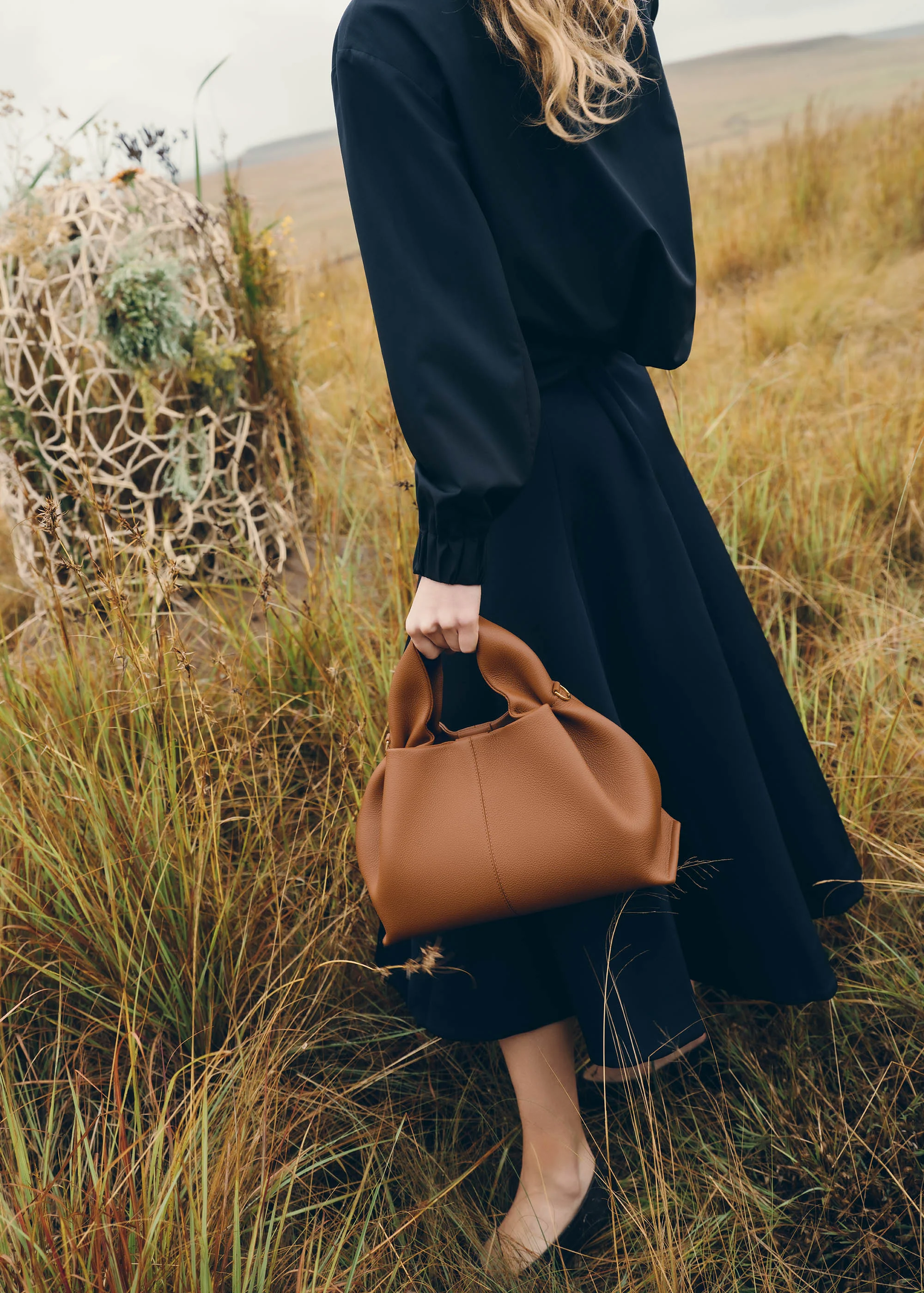 Numéro Neuf - Camel Genarbtes Leder - Image 4
