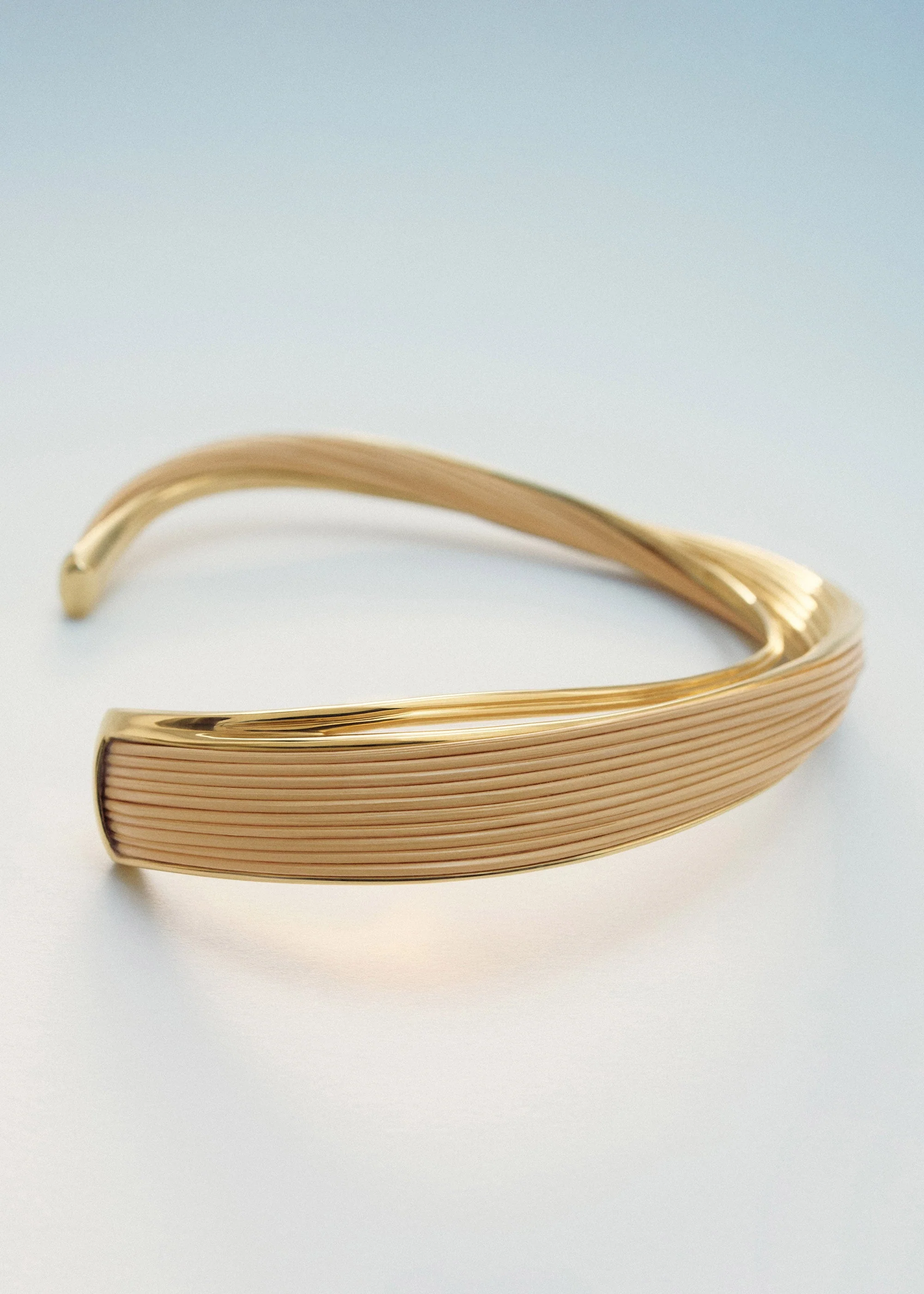 Halskette Rozo - Rattan - Image 3