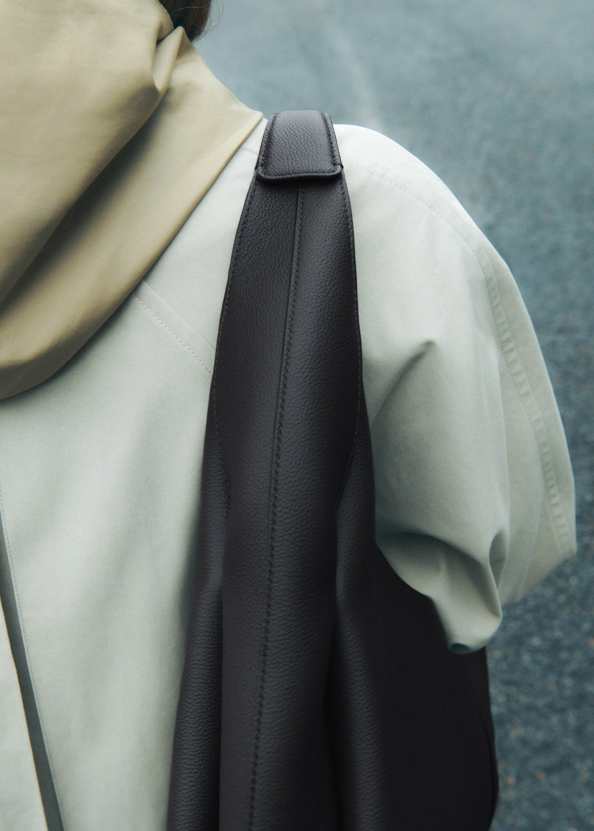 Shuldo - Schwarz Genarbtes Leder - Image 3